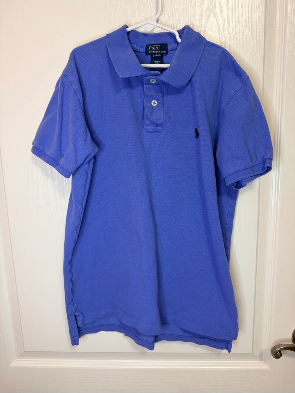 Ralph Lauren Men’s Royal Blue Polo with Embroidered Pony